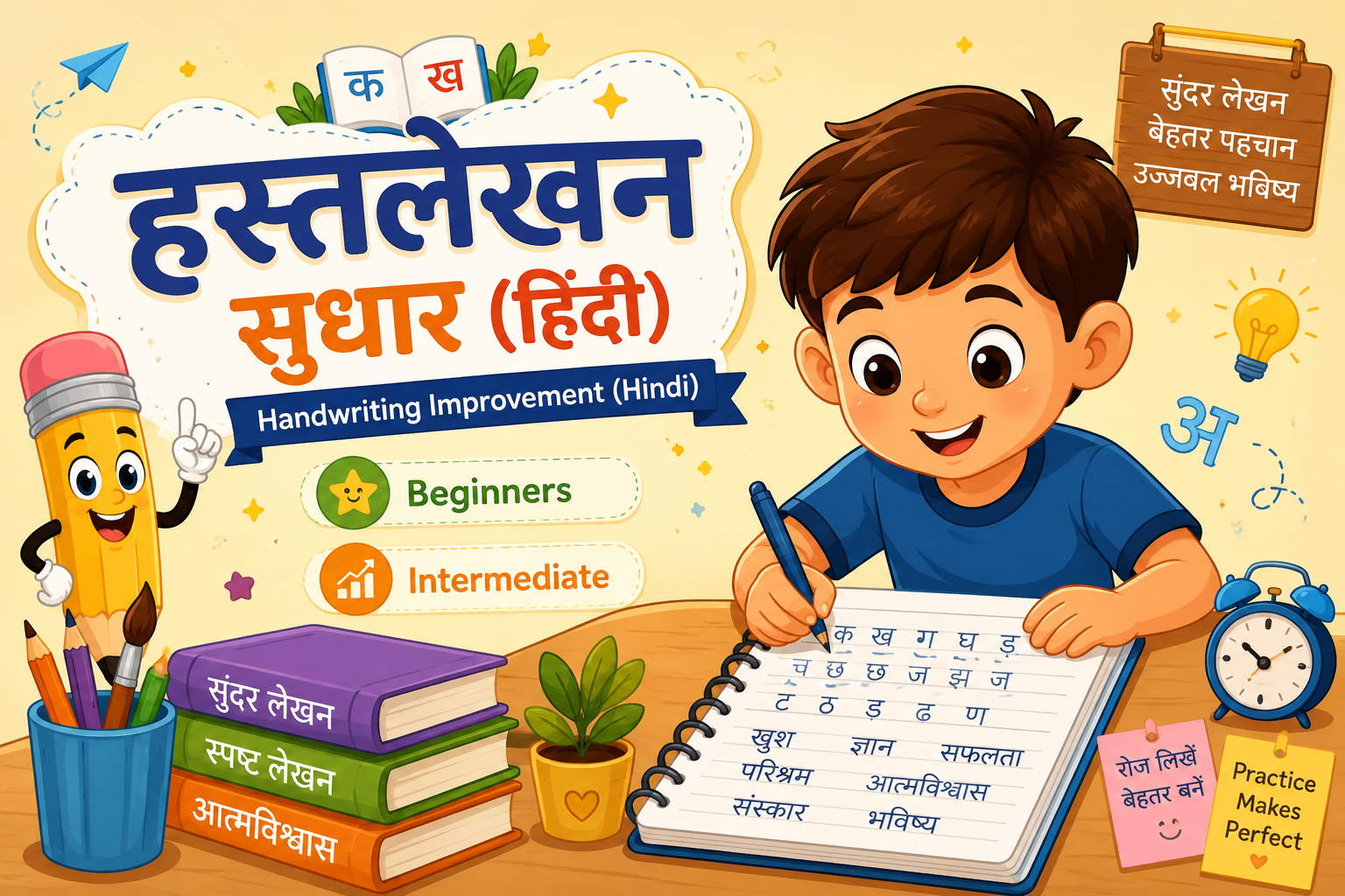 Hindi Handwriting Beginner